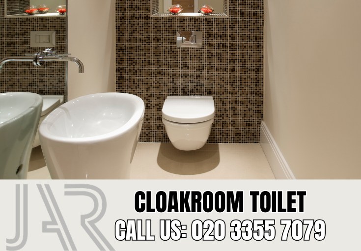 Cloakroom and Downstairs Toilet Installation by Finsburypark Bathroom Fitters