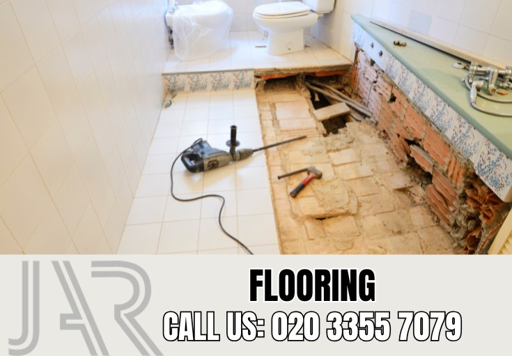 Bathroom Flooring Installation by Finsburypark Bathroom Fitters