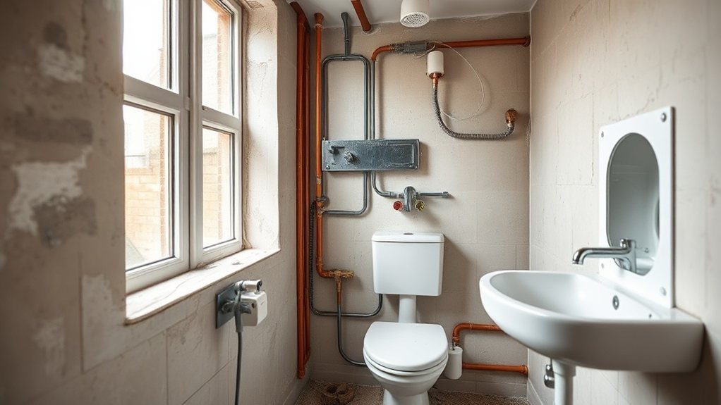 Bathroom Plumbing and Electrics in Finsbury Park