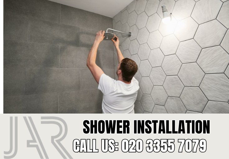 Shower Installation by Finsburypark Bathroom Fitters
